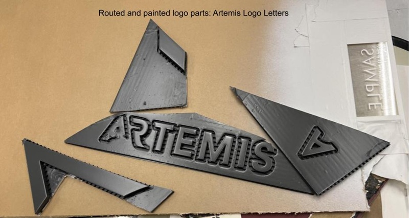 Custom Logo Fabrication - NASA Project